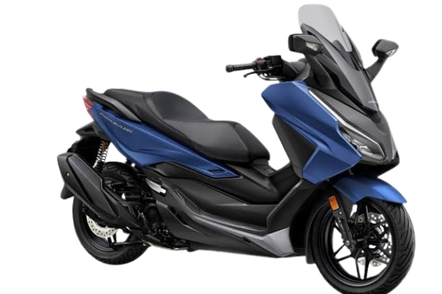 Honda FORZA 350, bleu et noir